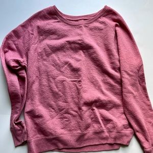 Pink sweatshirt